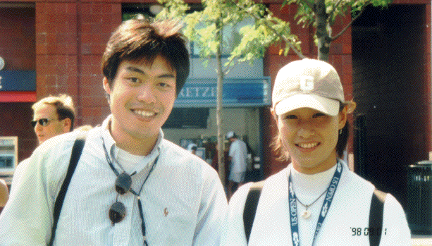 She was a most popular professional tennis player in Japan
