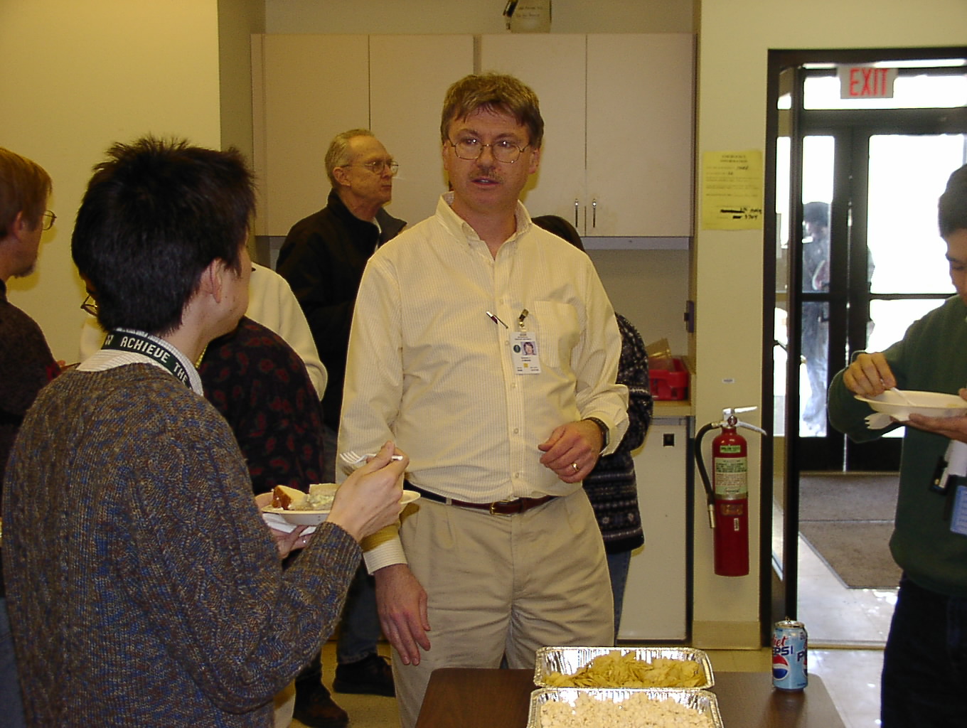 6. Ed, Kensuke and the snacks